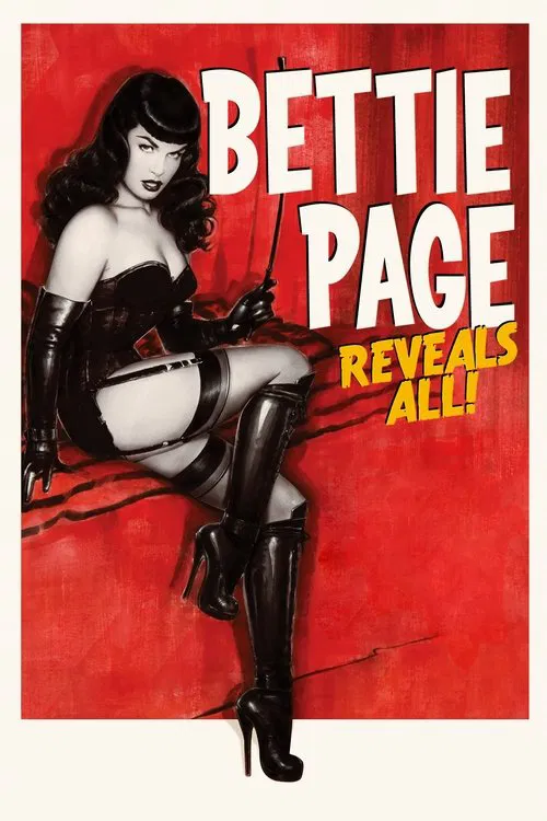 Poster for Bettie Page Reveals All