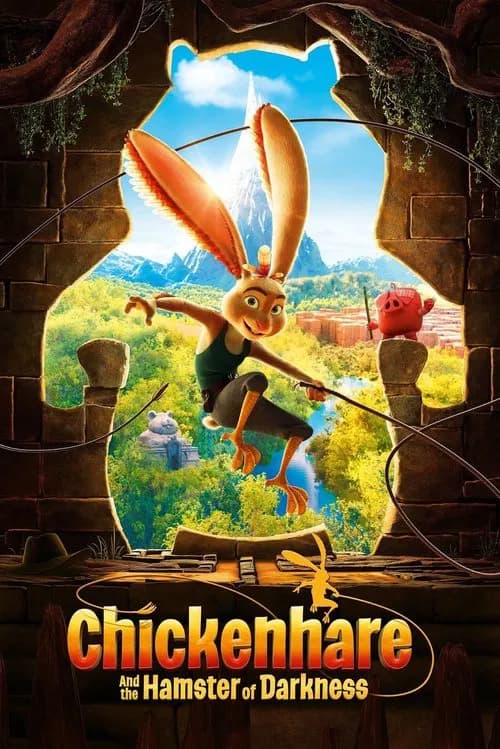Poster for Chickenhare and the Hamster of Darkness