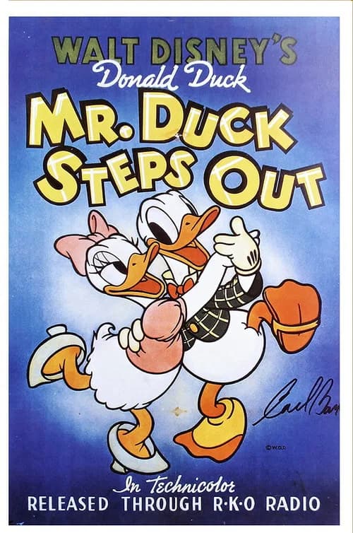 Poster for Mr. Duck Steps Out