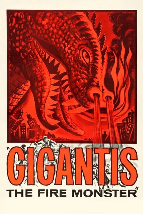Poster for Gigantis, the Fire Monster