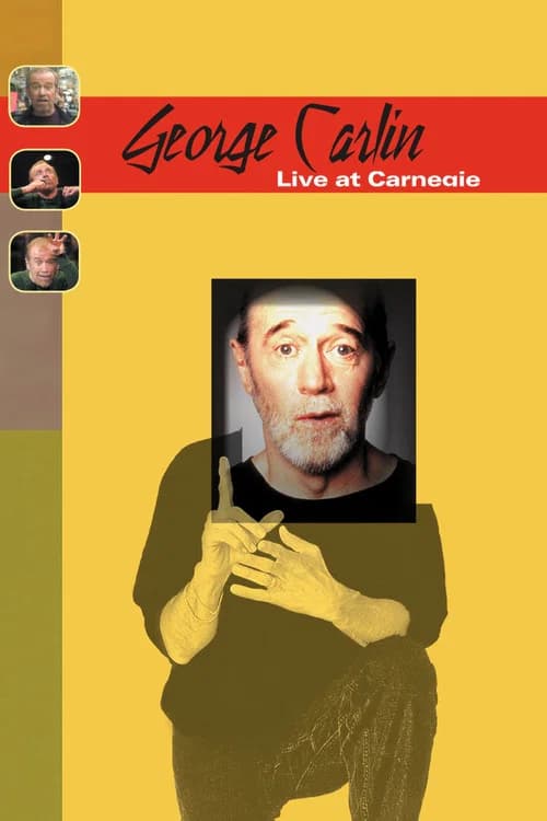 Poster for Carlin at Carnegie