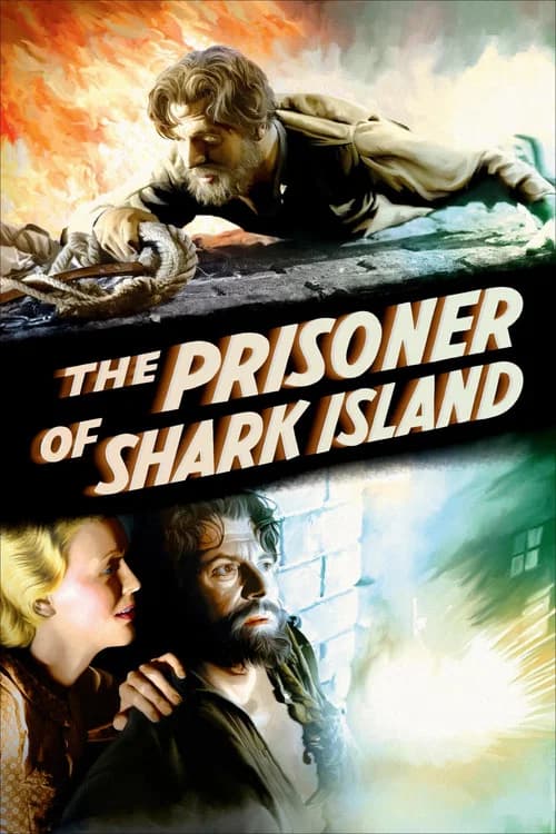 Poster for The Prisoner of Shark Island