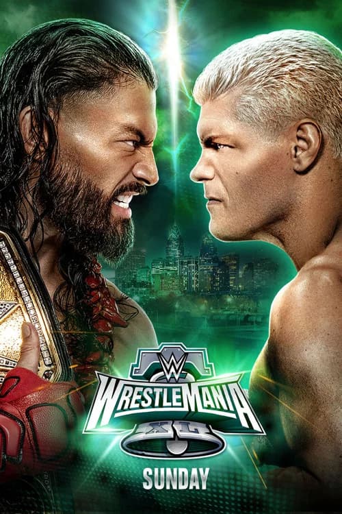 Poster for WrestleMania XL Sunday