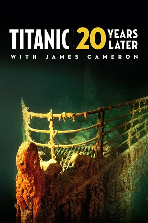 Poster for Titanic: 20 Years Later with James Cameron